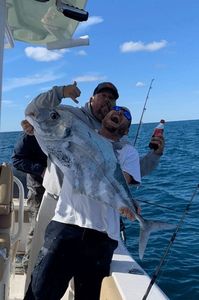 Giant Pompano hooked from South Carolina